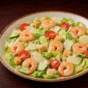 Shrimp Caesar Glow / Σίζαρ με Γαρίδες
